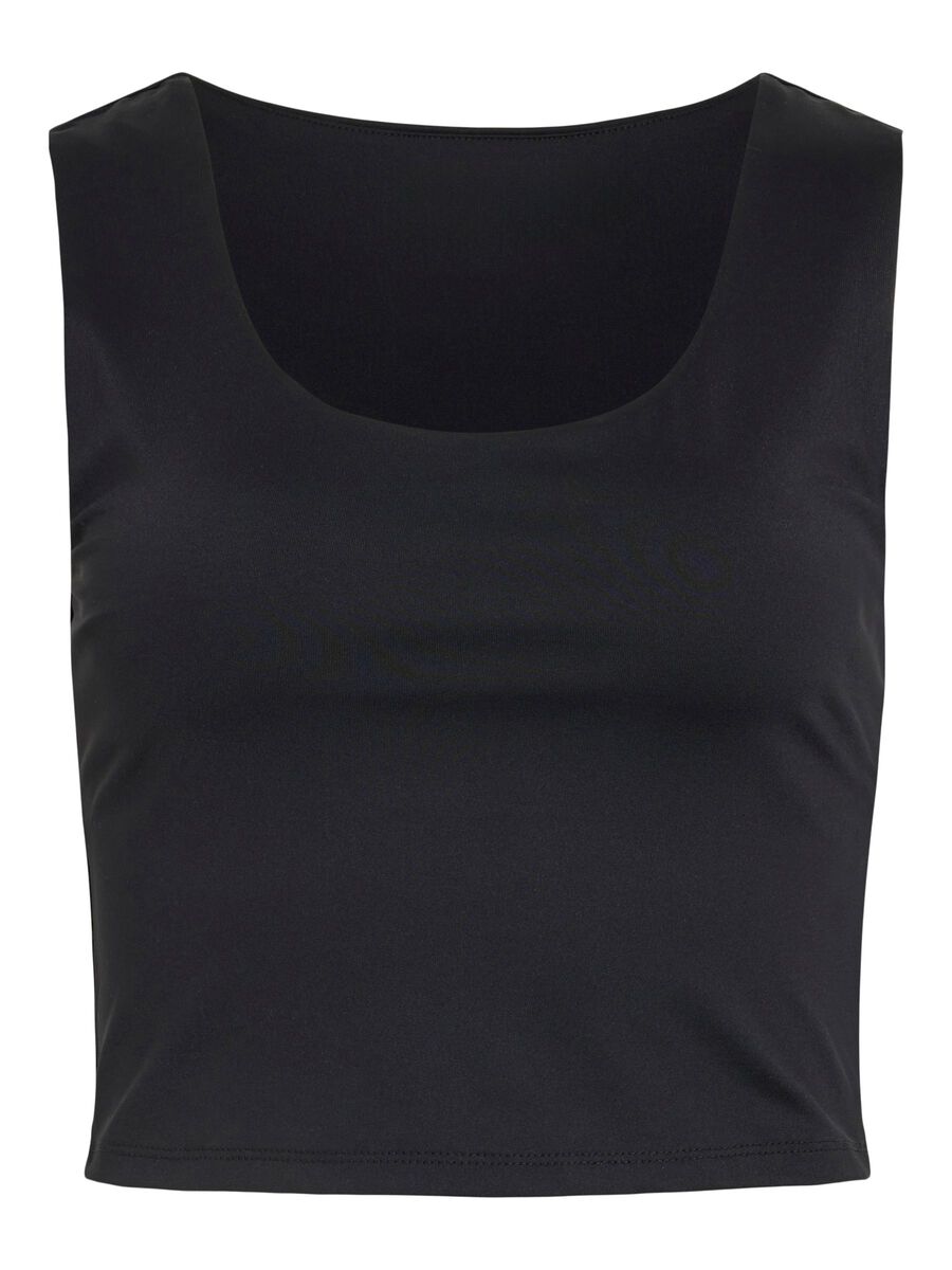 Carousel image - CROPPED TANK TOP, Black | 5
