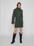 VILA TIE WAIST KNITTED DRESS, Pineneedle, highres - 14061999_Pineneedle_005.jpg
