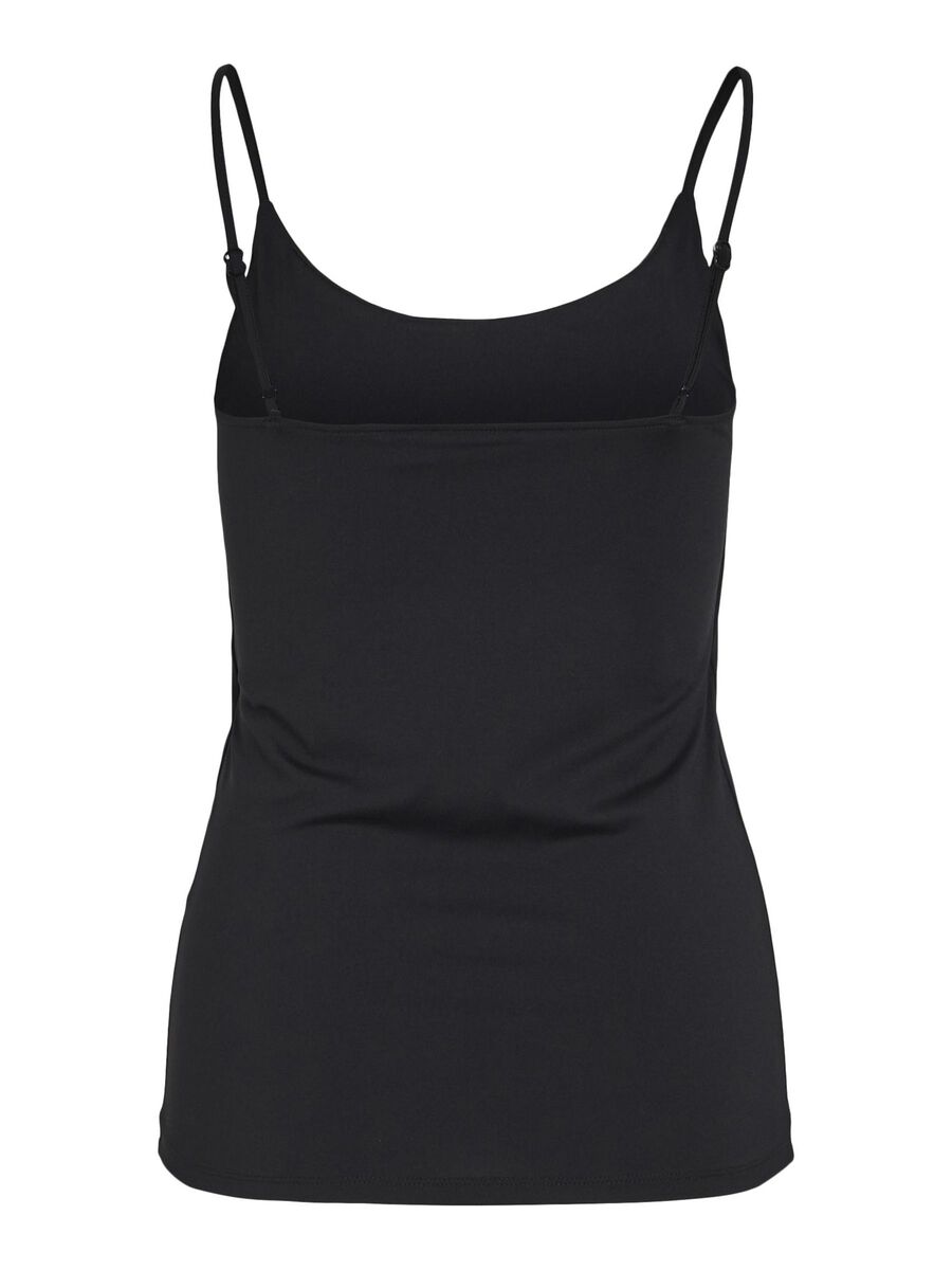 Product carousel image - VIKENZA BASIC STRAP TOP, Black | 2