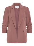 VILA 3/4-SLEEVED BLAZER, Rose Brown, highres - 14106705_RoseBrown_001.jpg