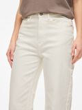 Product image thumbnail - VIKELLY H&Oslash;J TALJE STRAIGHT FIT JEANS, Cloud Dancer | 3