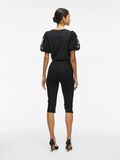 VILA VICAMILLE WYSOKI STAN SPODNIE CAPRI, Black Beauty, highres - 14107097_BlackBeauty_004.jpg