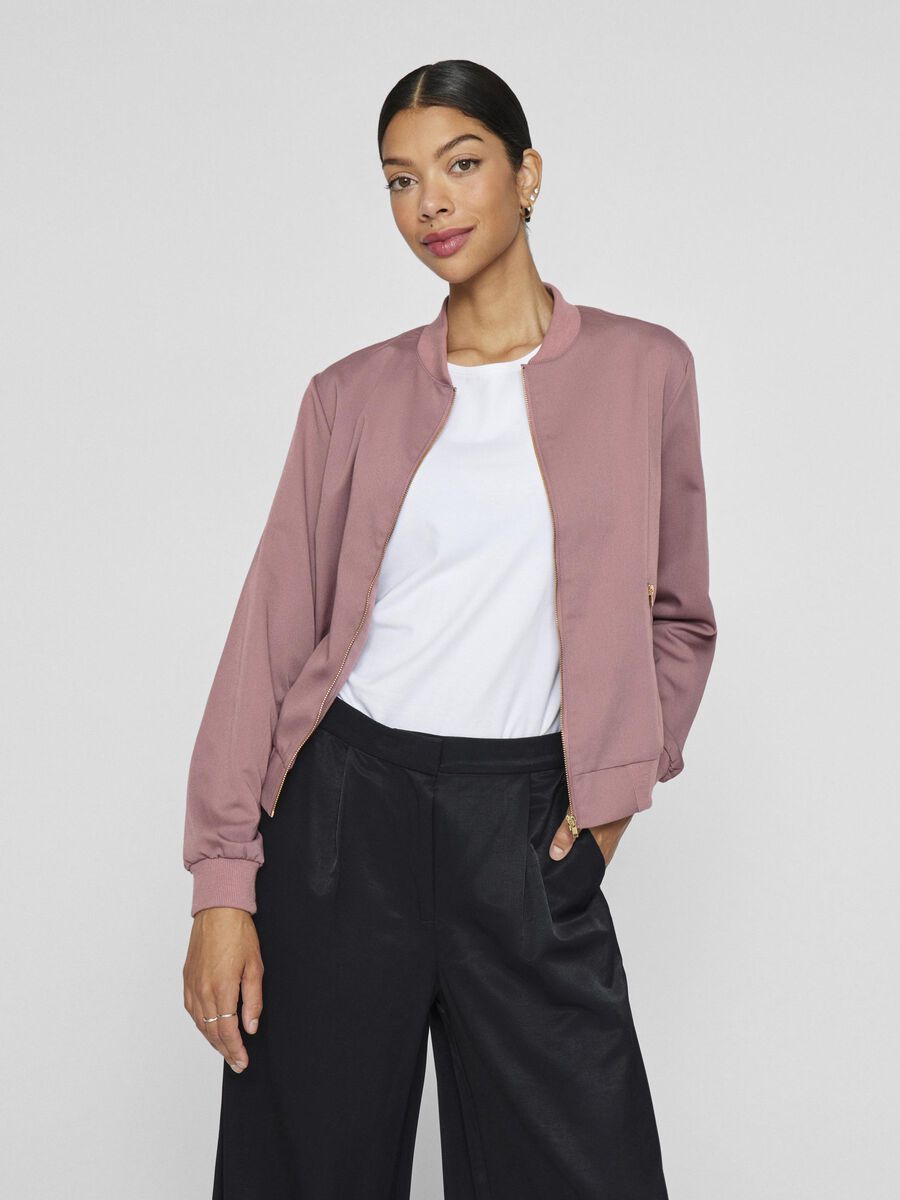 VILA FERMETURE ÉCLAIR VESTE BOMBER, Twilight Mauve, highres - 14107223_TwilightMauve_1186626_003.jpg