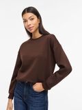 Product image thumbnail - VISANDY BASIC SWEATSHIRT, Coffee Bean | 5
