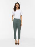 Product image thumbnail - VIVARONE SLIM FIT HIGH WAISTED TROUSERS, Balsam Green | 4