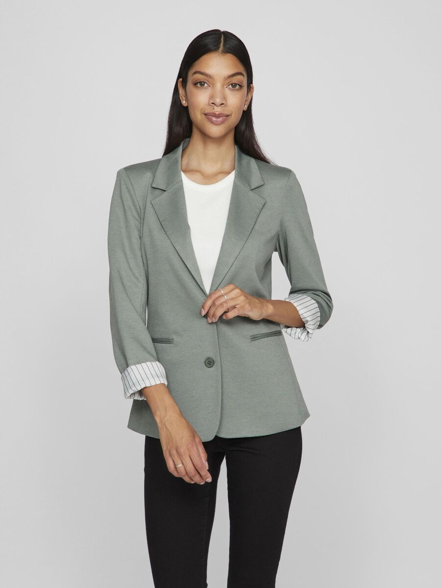 VILA JERSEY BLAZER, Laurel Wreath, highres - 14109499_LaurelWreath_1208990_003.jpg