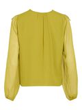 VILA VIHELA RUCHES TOP MET LANGE MOUWEN, Green Envy, highres - 14111862_GreenEnvy_002.jpg