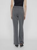 VILA MID RISE STRAIGHT-LEG TROUSERS, Medium Grey Melange, highres - 14104204_MediumGreyMelange_004.jpg