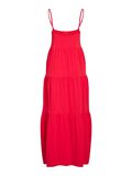 VILA BRETELLE ROBE MI-LONGUE, Racing Red, highres - 14110006_RacingRed_002.jpg