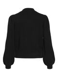 Vila HIGH NECK LONG SLEEVED BLOUSE, Black, highres - 14084179_Black_002.jpg