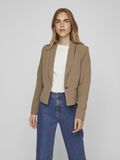 Vila À SIMPLE BOUTONNAGE BLAZER, Brown Lentil, highres - 14089103_BrownLentil_003.jpg