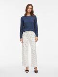 VILA VIDALO BASIC KNITTED PULLOVER, Vintage Indigo, highres - 14082767_VintageIndigo_005.jpg