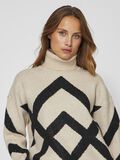 VILA TURTLENECK KNITTED PULLOVER, Birch, highres - 14102515_Birch_1148199_006.jpg