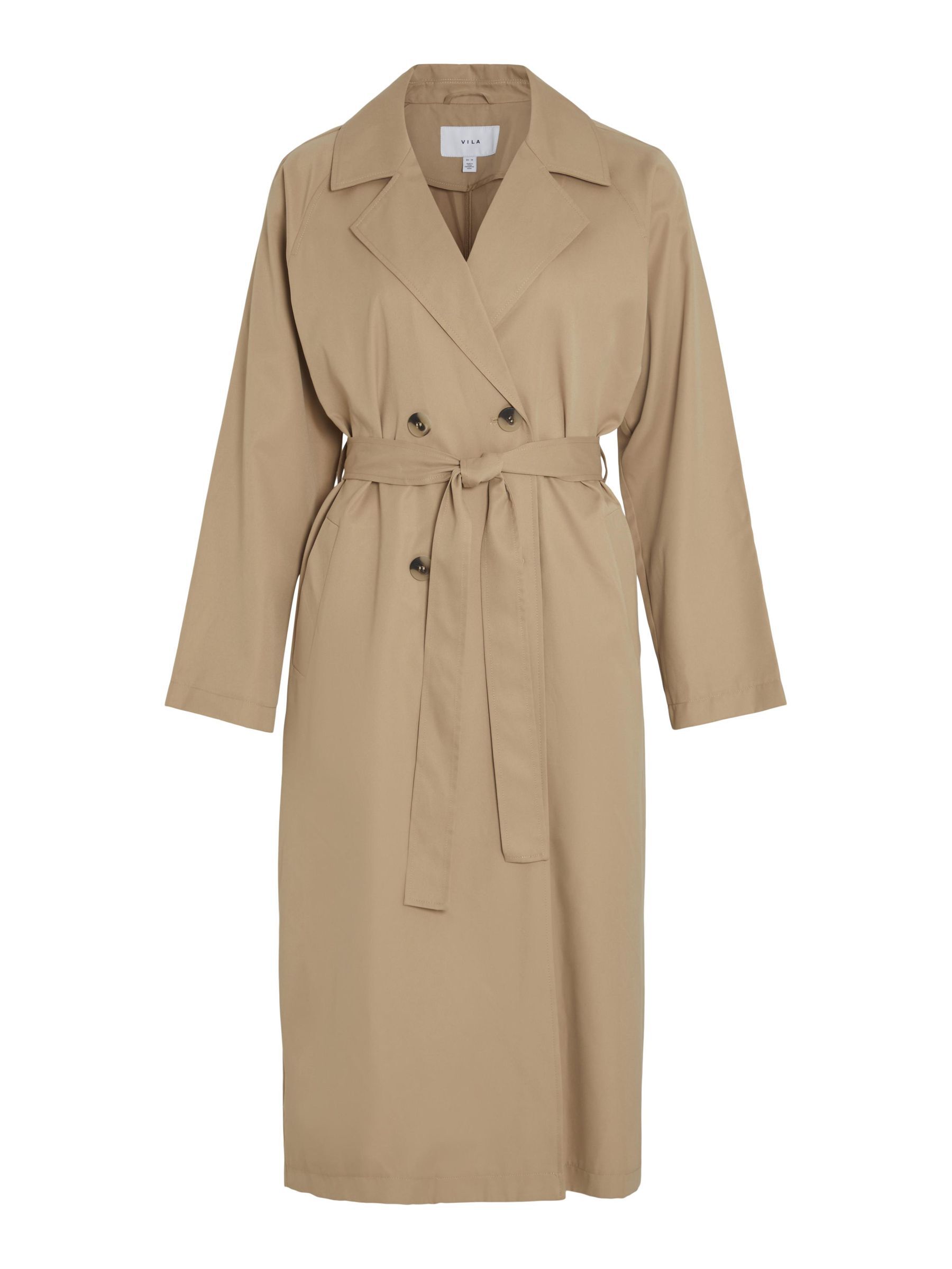 Vila trenchcoat beige hot sale