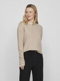 VILA STITCH KNITTED PULLOVER, Natural Melange, highres - 14098864_NaturalMelange_1123046_003.jpg