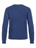 Product image thumbnail - VIRIL V-NECK KNITTED PULLOVER, Navy Peony | 6