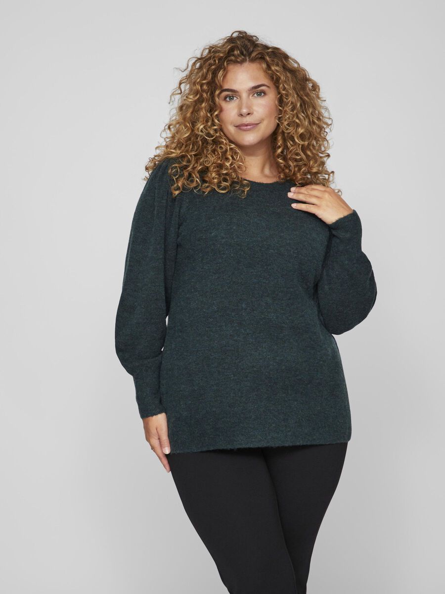 Vila CURVE - KNITTED TOP, Ponderosa Pine, highres - 14095490_PonderosaPine_003.jpg