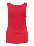 VILA VIKANA WATERFALL SLEEVELESS TOP, Racing Red, highres - 14112655_RacingRed_002.jpg