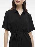 VILA SHORT SLEEVED SHIRT DRESS, Black Beauty, highres - 14101659_BlackBeauty_006.jpg