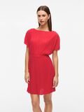 VILA SHORT SLEEVED SHORT DRESS, Racing Red, highres - 14109721_RacingRed_003.jpg