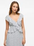 VILA SLEEVELESS RUFFLE MAXI DRESS, Pearl Blue, highres - 14099489_PearlBlue_1129740_007.jpg