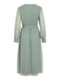 VILA VIFALIA LONG SLEEVED MIDI DRESS, Green Milieu, highres - 14095704_GreenMilieu_002.jpg