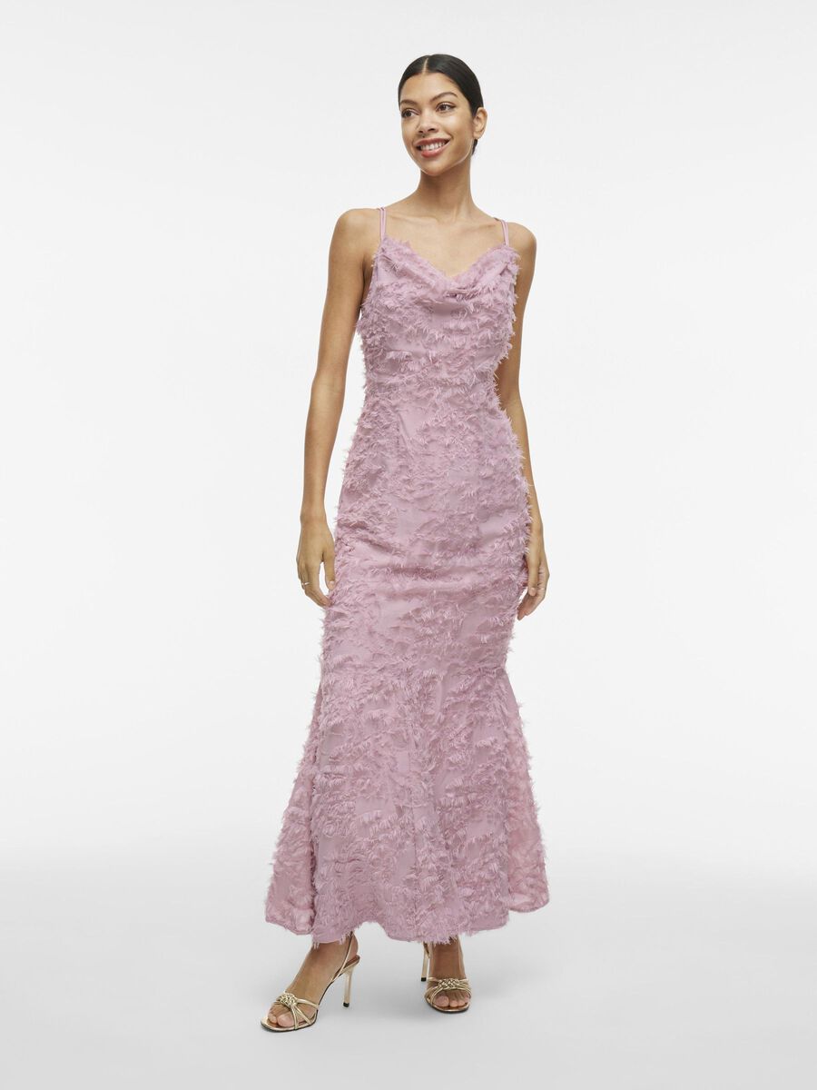 VILA STRAP MAXI JURK, Misty Rose, highres - 14099435_MistyRose_003.jpg