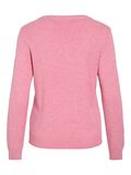 VILA VIRIL ROUND NECK KNITTED PULLOVER, Sangria Sunset, highres - 14054177_SangriaSunset_714851_002.jpg