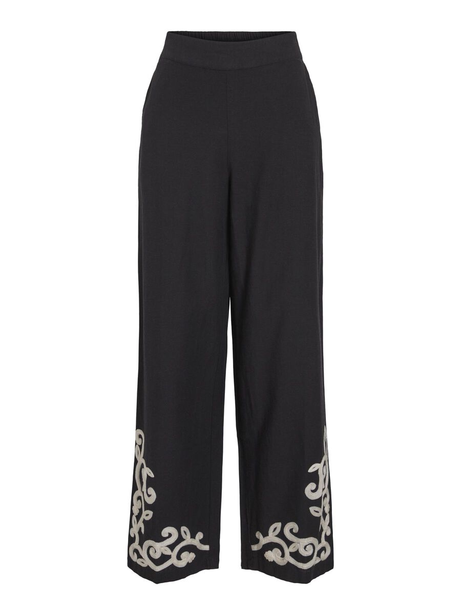 VILA HIGH WAIST HOSE, Black Beauty, highres - 14104029_BlackBeauty_1162345_001.jpg