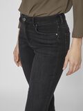 VILA VISARAH MELLEMHØJ TALJE SKINNY FIT JEANS, Black Denim, highres - 14082131_BlackDenim_006.jpg