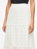Product image thumbnail - VIAMALINA HIGH WAIST MIDDELLANGE ROK, Snow White | 3