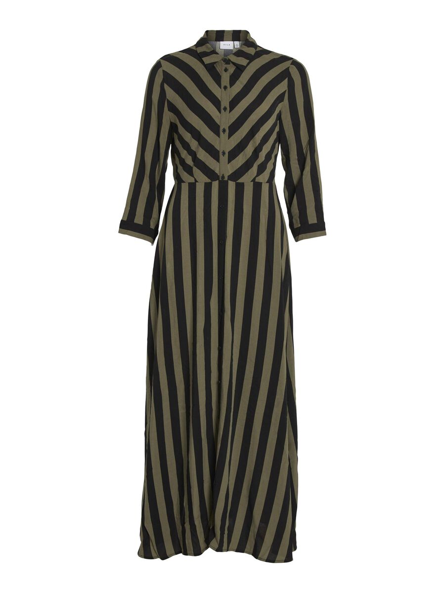 VILA LONGUE ROBE-CHEMISE, Dusty Olive, highres - 14106623_DustyOlive_1180982_001.jpg