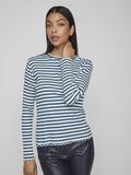 Vila RIBBED LONG SLEEVED TOP, Moroccan Blue, highres - 14084649_MoroccanBlue_1040668_007.jpg
