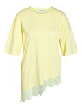 Product image thumbnail - SPITZENVERZIERTER T-SHIRT, French Vanilla | 6