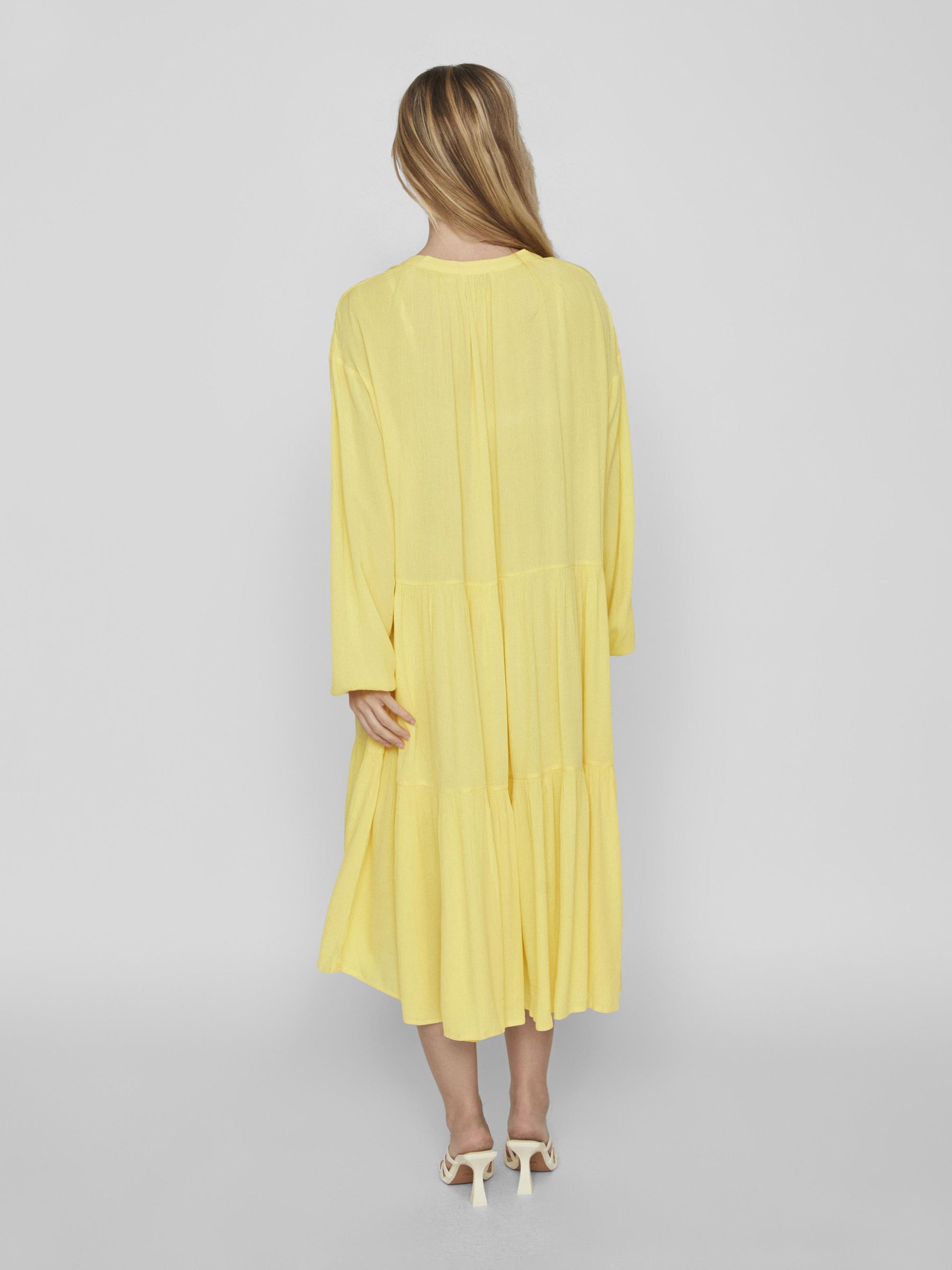 Vila yellow dress 2025