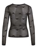 VILA BOW-DETAILED LONG SLEEVED TOP, Black, highres - 14103080_Black_002.jpg