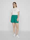 Vila HIGH WAIST BAUMWOLL SHORTS, Ultramarine Green, highres - 14089489_UltramarineGreen_005.jpg