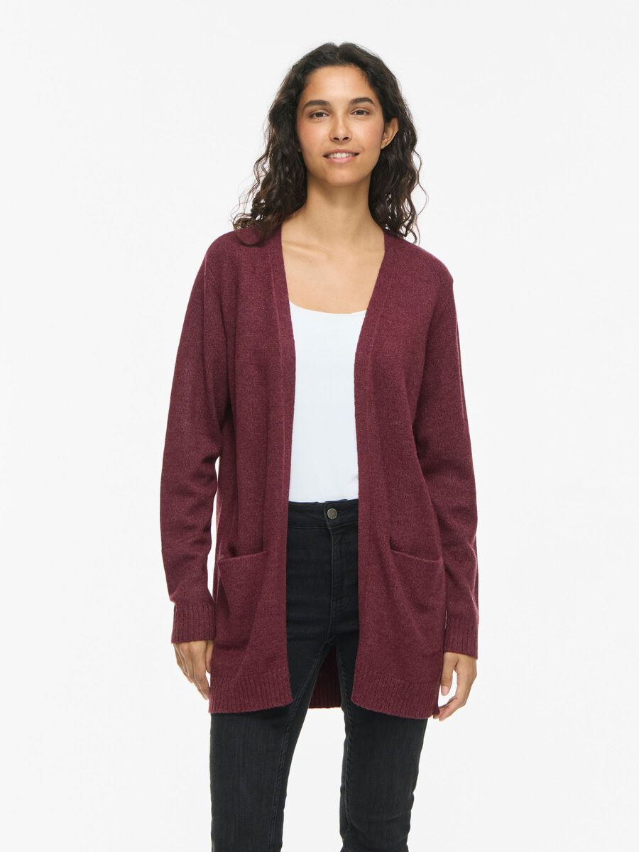 Product carousel image - VIRIL BASIC STRICK STRICKJACKE, Port Royale | 1