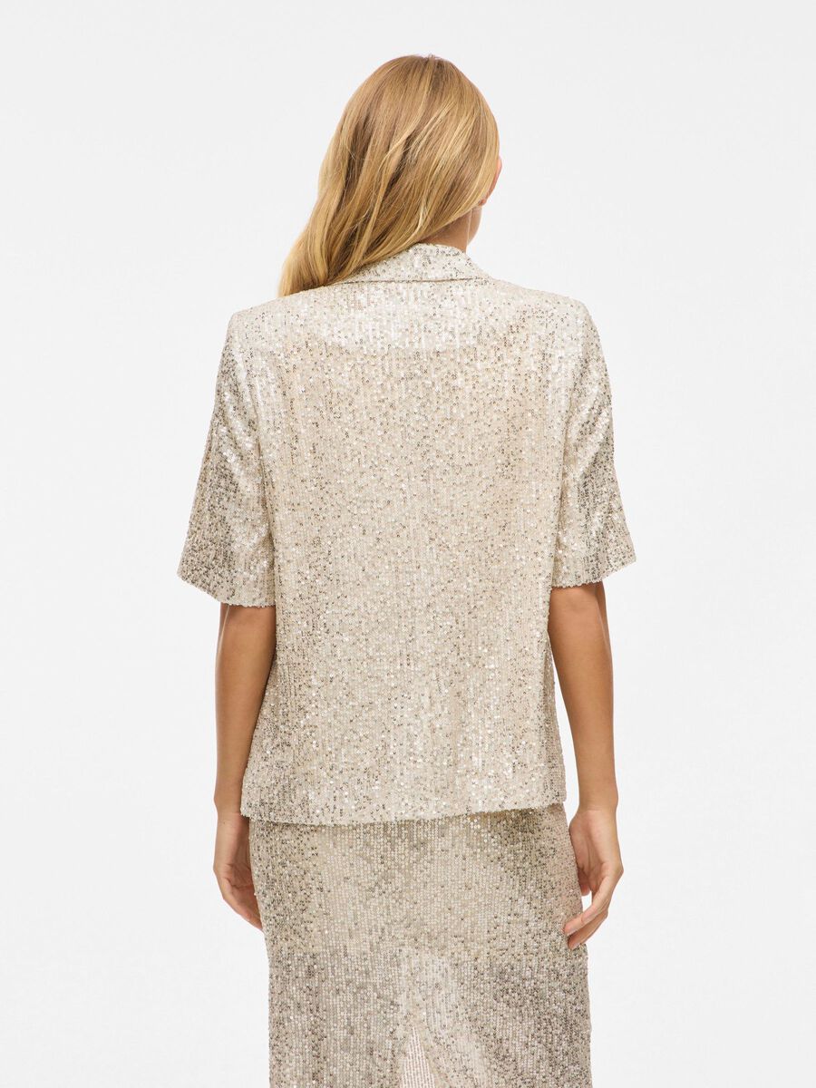 VILA VIHIRID SEQUIN BLAZER, Birch, highres - 14112237_Birch_1235394_004.jpg
