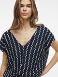 VILA V-HALS TOP MET KORTE MOUWEN, Navy Blazer, highres - 14104325_NavyBlazer_1179137_007.jpg