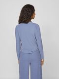 VILA ROUND NECK LONG SLEEVED TOP, Bijou Blue, highres - 14100740_BijouBlue_1136758_004.jpg