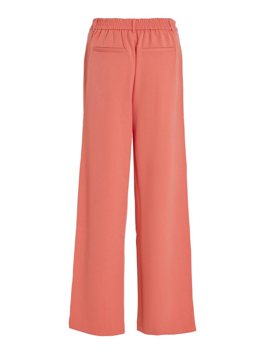 VILA VIVARONE HIGH WAIST WIDE-LEG TROUSERS, Dubarry, highres - 14087407_Dubarry_002.jpg