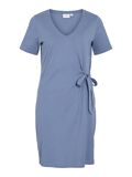 Vila SHORT SLEEVED SHORT DRESS, Coronet Blue, highres - 14097186_CoronetBlue_001.jpg