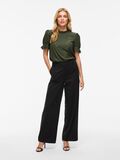 VILA EMBROIDERED SHORT SLEEVED TOP, Deep Depths, highres - 14070251_DeepDepths_005.jpg