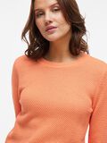 VILA VIDALO BASIC STRICKPULLOVER, Cadmium Orange, highres - 14082767_CadmiumOrange_006.jpg