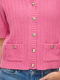 VILA VIGEORGIE SHORT SLEEVED KNITTED CARDIGAN, Sangria Sunset, highres - 14108101_SangriaSunset_007.jpg