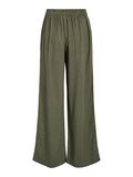Product image thumbnail - HIGH WAIST WIDE LEG HOSE, Olivine | 6