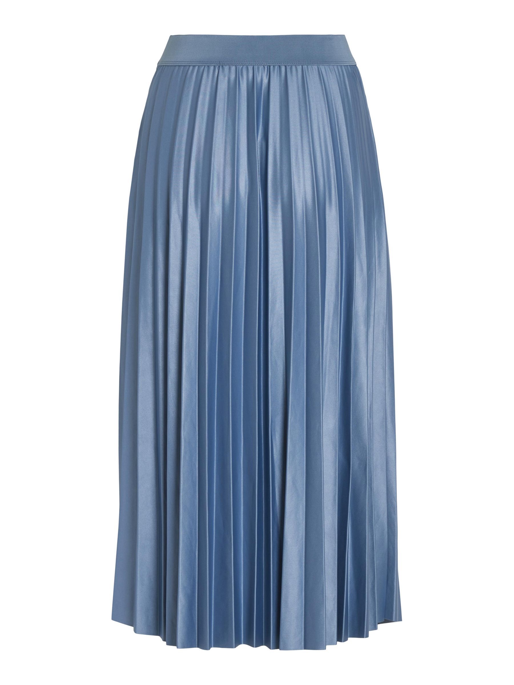 PLEATED MIDI SKIRT