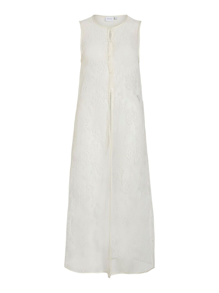 VILA VIHALA LONG LACE VEST, Birch, highres - 14111517_Birch_001.jpg