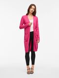 VILA VIRIL LONG KNITTED CARDIGAN, Magenta, highres - 14042770_Magenta_1108613_003.jpg